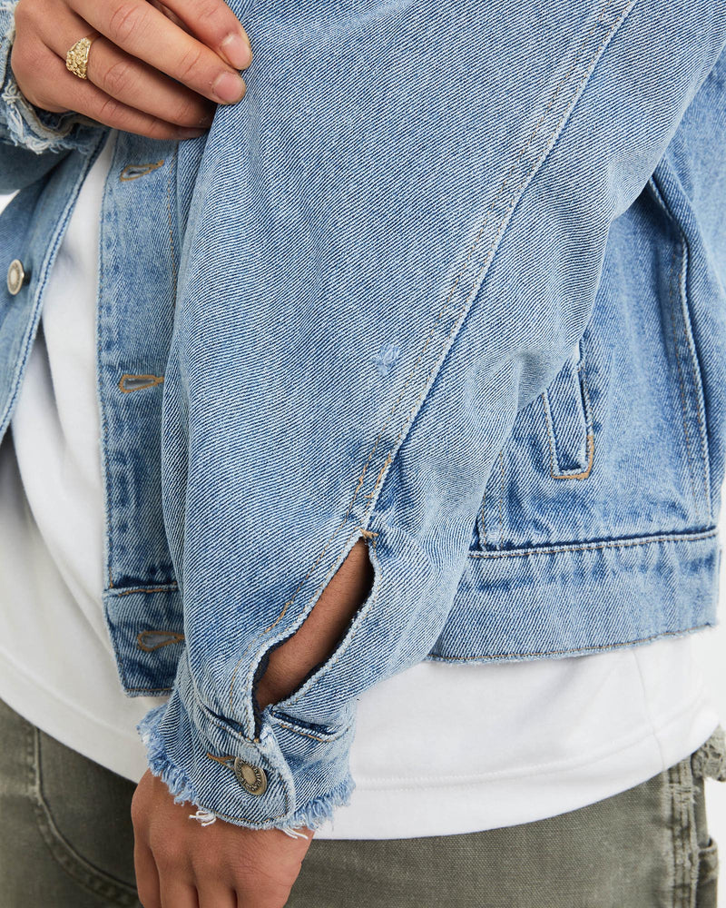 Vintage 90s Wrangler Denim Jacket <br>L