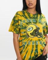 Vintage NFL Green Bay Packers Tie Dye Tee <br>S , The Real Deal , newtown, sydney, australia, thrift store, opshop, preloved, secondhand, sustainable, retro, antique, 70s, 80s, 90s, 2000s, 00s, fashion, clothing, streetwear, trendy, garment, style, boutique, store, shop, archive, sale, cheap, best, top