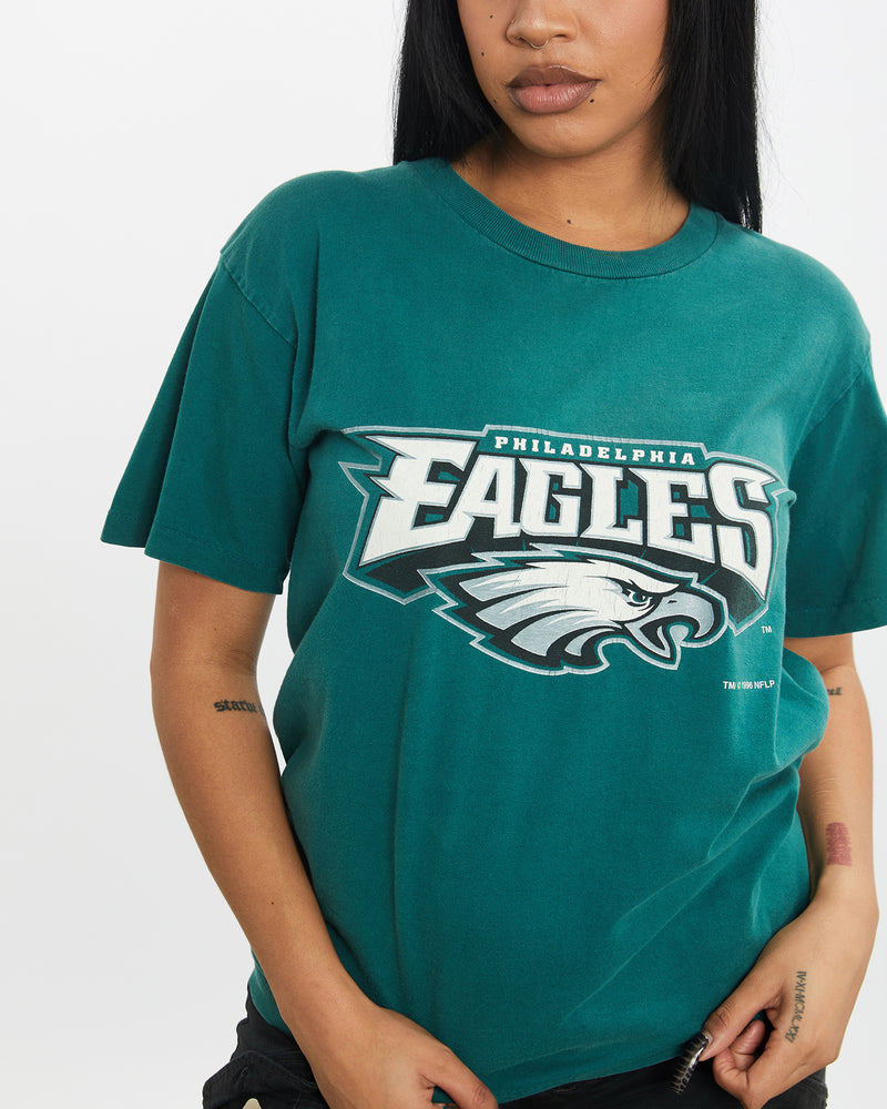 Vintage 1996 NFL Philadelphia Eagles Tee <br>S , The Real Deal , newtown, sydney, australia, thrift store, opshop, preloved, secondhand, sustainable, retro, antique, 70s, 80s, 90s, 2000s, 00s, fashion, clothing, streetwear, trendy, garment, style, boutique, store, shop, archive, sale, cheap, best, top