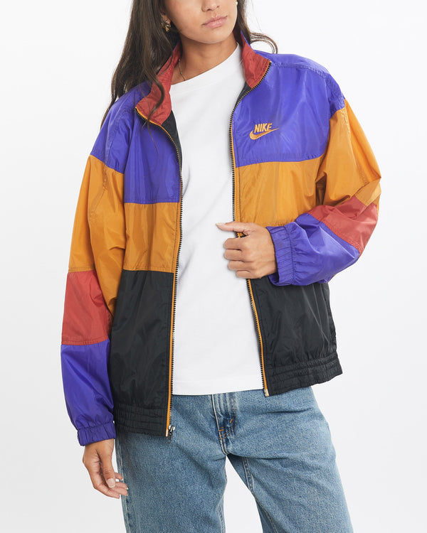 Vintage, 90s, Nike, Windbreaker, Jacket, The Real Deal, size small, colour Multicolour, newtown, sydney, australia, thrift store, opshop, preloved, secondhand, sustainable, retro, antique, 70s, 80s, 90s, 2000s, 00s, fashion, clothing, streetwear, trendy, garment, style, boutique, store, shop, archive, sale, cheap, best, top, Jackets