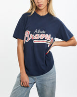 Vintage 80s MLB Atlanta Braves Tee <br>XS , The Real Deal , newtown, sydney, australia, thrift store, opshop, preloved, secondhand, sustainable, retro, antique, 70s, 80s, 90s, 2000s, 00s, fashion, clothing, streetwear, trendy, garment, style, boutique, store, shop, archive, sale, cheap, best, top