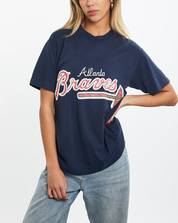 Vintage 80s MLB Atlanta Braves Tee <br>XS