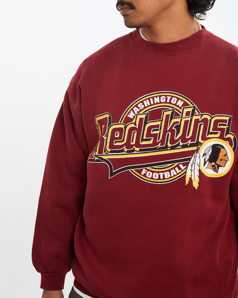 Vintage 90s NFL Washington Redskins Sweatshirt <br>L , The Real Deal , newtown, sydney, australia, thrift store, opshop, preloved, secondhand, sustainable, retro, antique, 70s, 80s, 90s, 2000s, 00s, fashion, clothing, streetwear, trendy, garment, style, boutique, store, shop, archive, sale, cheap, best, top