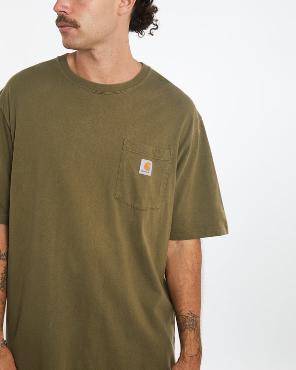 Vintage Carhartt Pocket Tee <br>XXL , The Real Deal , newtown, sydney, australia, thrift store, opshop, preloved, secondhand, sustainable, retro, antique, 70s, 80s, 90s, 2000s, 00s, fashion, clothing, streetwear, trendy, garment, style, boutique, store, shop, archive, sale, cheap, best, top