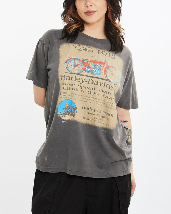 Vintage 1996 Harley Davidson Tee <br>M , The Real Deal , newtown, sydney, australia, thrift store, opshop, preloved, secondhand, sustainable, retro, antique, 70s, 80s, 90s, 2000s, 00s, fashion, clothing, streetwear, trendy, garment, style, boutique, store, shop, archive, sale, cheap, best, top