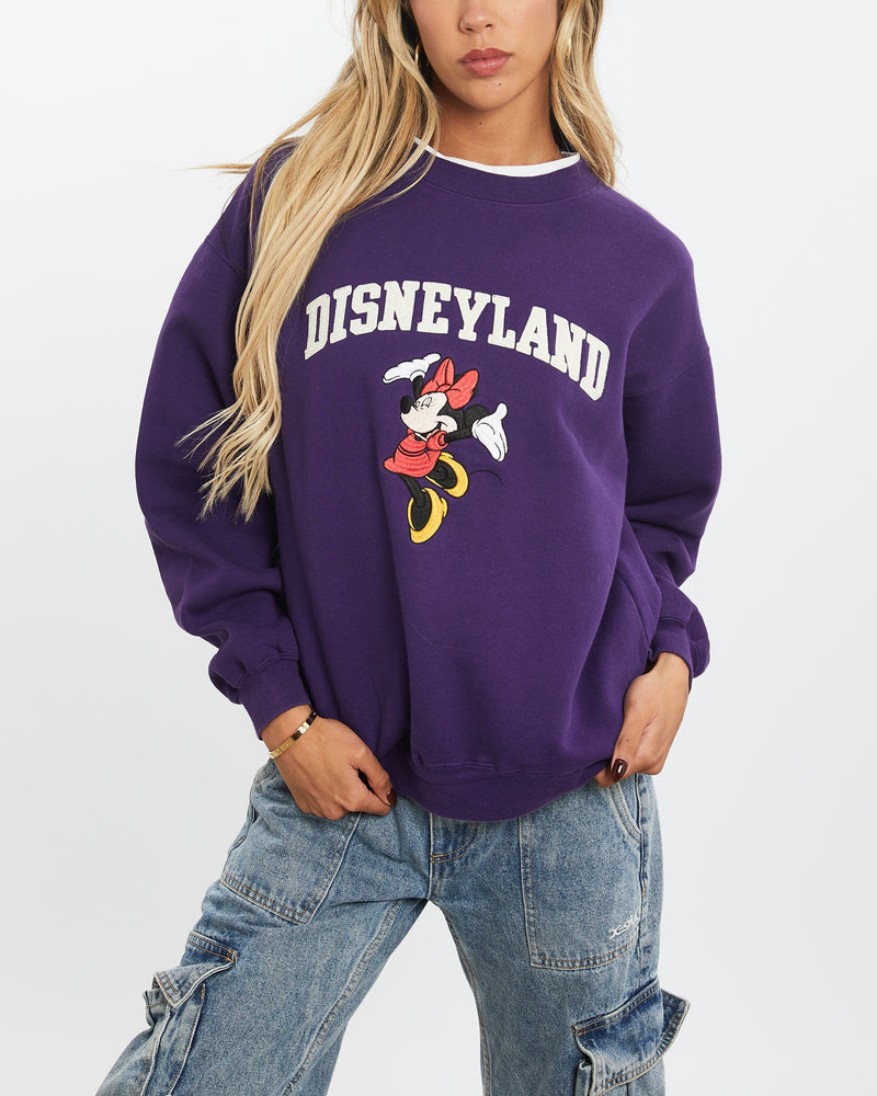 Vintage Minnie Mouse Disneyland Sweatshirt <br>XS , The Real Deal , newtown, sydney, australia, thrift store, opshop, preloved, secondhand, sustainable, retro, antique, 70s, 80s, 90s, 2000s, 00s, fashion, clothing, streetwear, trendy, garment, style, boutique, store, shop, archive, sale, cheap, best, top