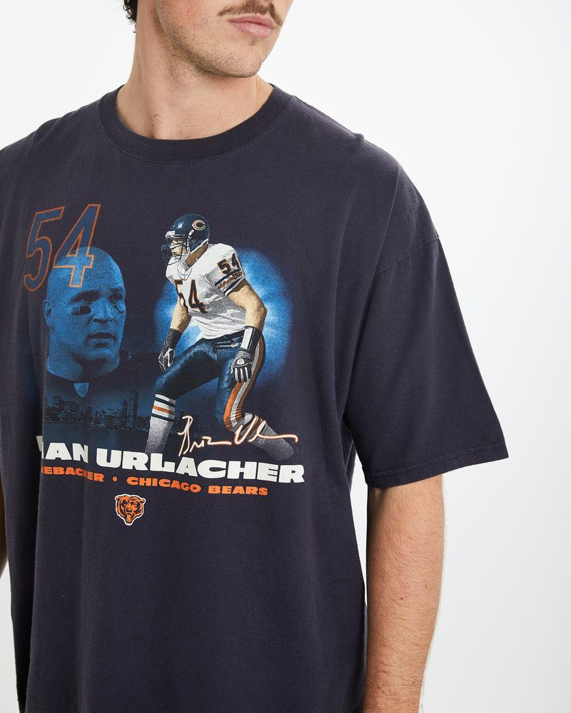 Vintage NFL Chicago Bears 'Brian Urlacher' Tee <br>XL