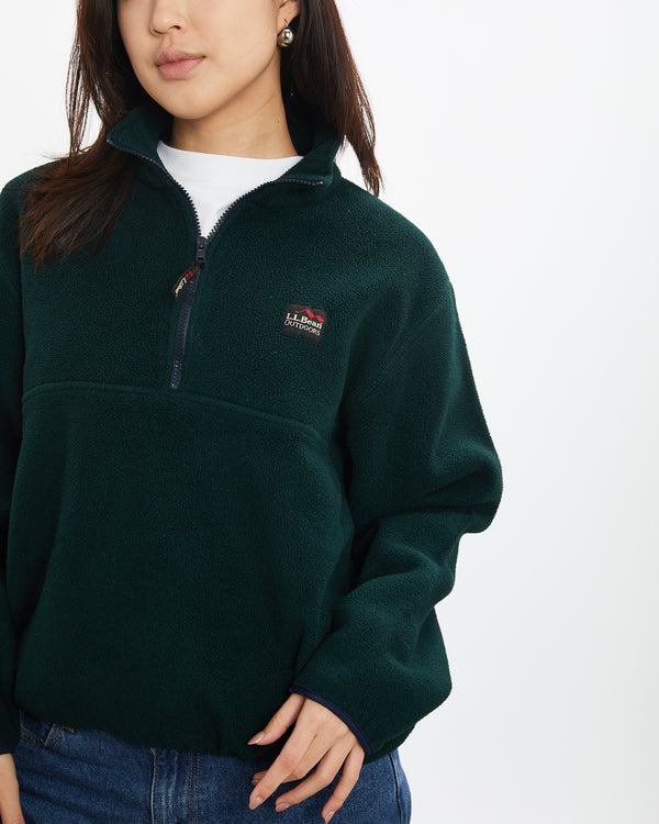 Vintage 90s L.L.Bean Quarter Zip Fleece Sweatshirt <br>XS , The Real Deal , newtown, sydney, australia, thrift store, opshop, preloved, secondhand, sustainable, retro, antique, 70s, 80s, 90s, 2000s, 00s, fashion, clothing, streetwear, trendy, garment, style, boutique, store, shop, archive, sale, cheap, best, top