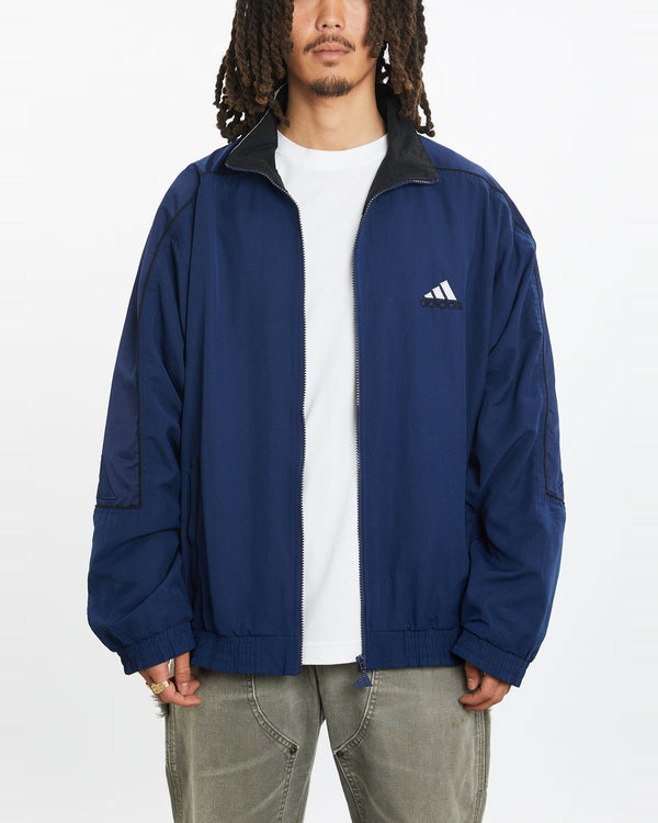 90s Adidas Windbreaker Jacket <br>L