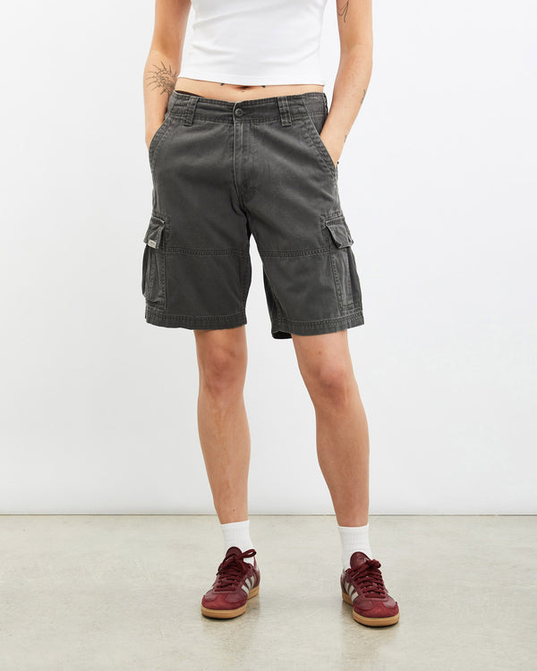 Vintage, Levi's, Cargo, Shorts, The Real Deal, size 31", colour Black, newtown, sydney, australia, thrift store, opshop, preloved, secondhand, sustainable, retro, antique, 70s, 80s, 90s, 2000s, 00s, fashion, clothing, streetwear, trendy, garment, style, boutique, store, shop, archive, sale, cheap, best, top, Shorts