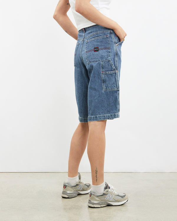 Vintage Bugle Boy Denim Carpenter Shorts <br>27" , The Real Deal , newtown, sydney, australia, thrift store, opshop, preloved, secondhand, sustainable, retro, antique, 70s, 80s, 90s, 2000s, 00s, fashion, clothing, streetwear, trendy, garment, style, boutique, store, shop, archive, sale, cheap, best, top