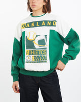 Vintage 1990 MLB Oakland Athletics Sweatshirt <br>M