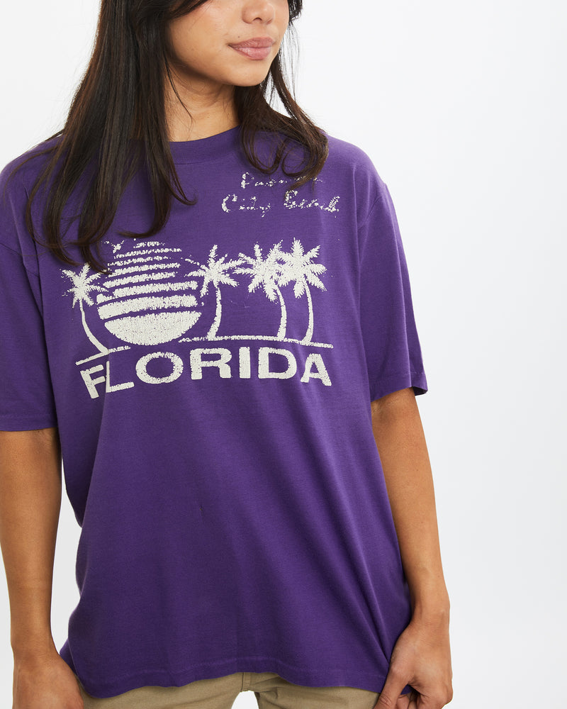 Vintage 80s Florida 'Panama City Beach' Tee <br>XS