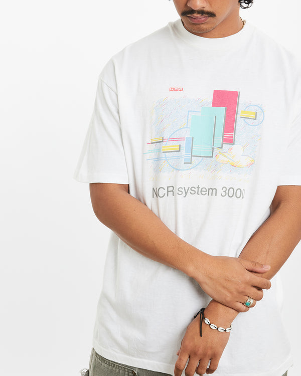 Vintage 90s NRC System 3000 Tech Tee <br>L