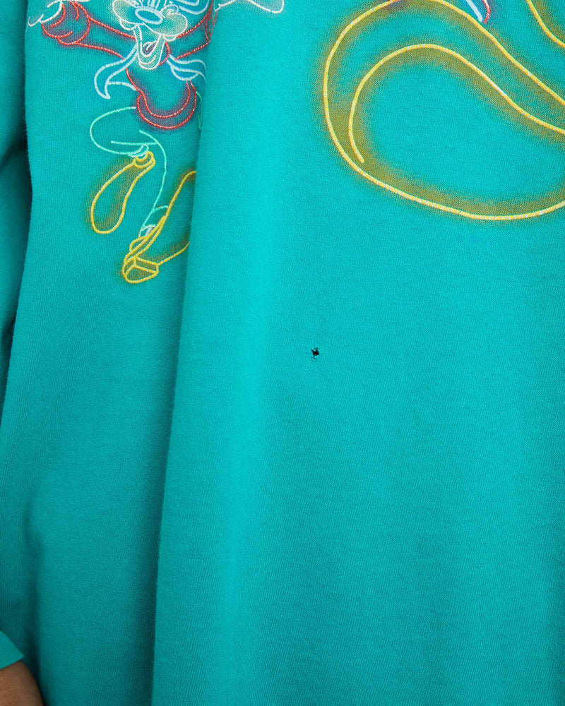 Vintage 90s Disney Mickey Mouse Long Sleeve Tee <br>L