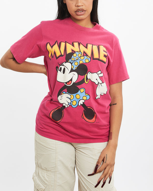 Vintage 90s Disney Minnie Mouse Tee <br>S , The Real Deal , newtown, sydney, australia, thrift store, opshop, preloved, secondhand, sustainable, retro, antique, 70s, 80s, 90s, 2000s, 00s, fashion, clothing, streetwear, trendy, garment, style, boutique, store, shop, archive, sale, cheap, best, top