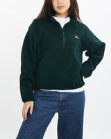 Vintage 90s L.L.Bean Quarter Zip Fleece Sweatshirt <br>XS