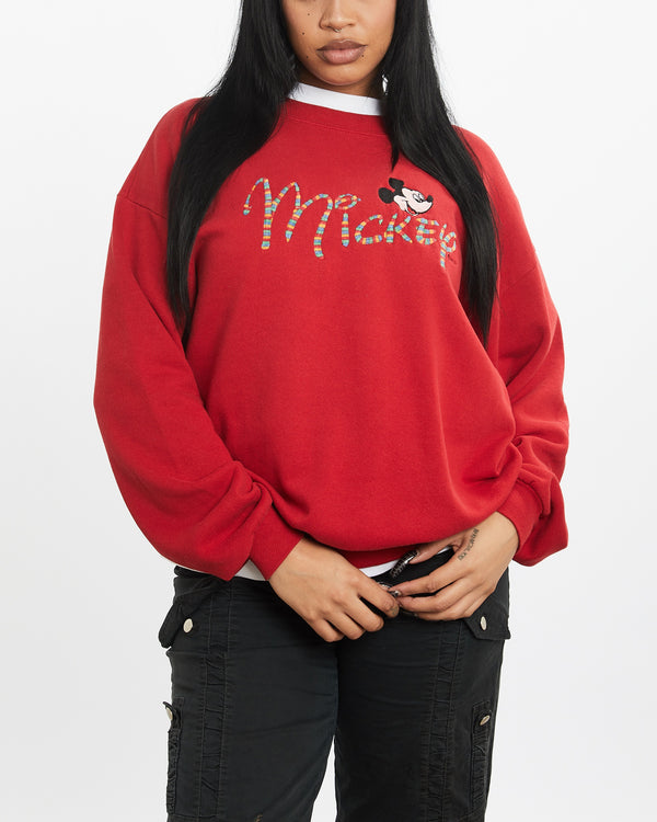 Vintage 90s Disney Mickey Mouse Sweatshirt <br>S