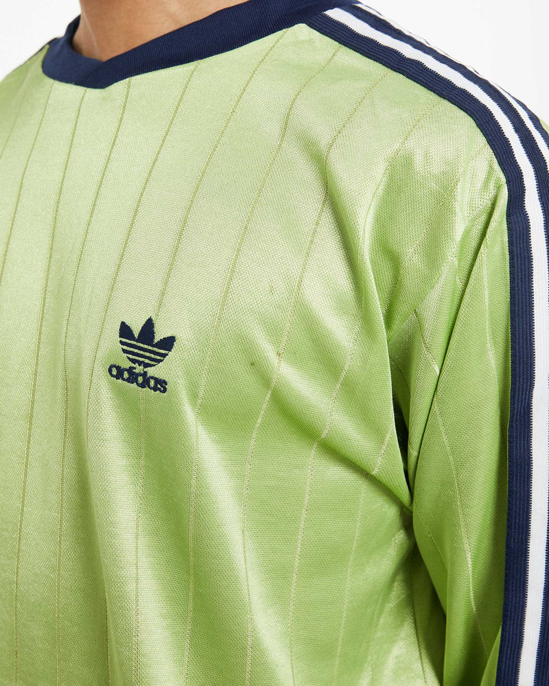 Vintage 90s Adidas Long Sleeve Jersey <br>M