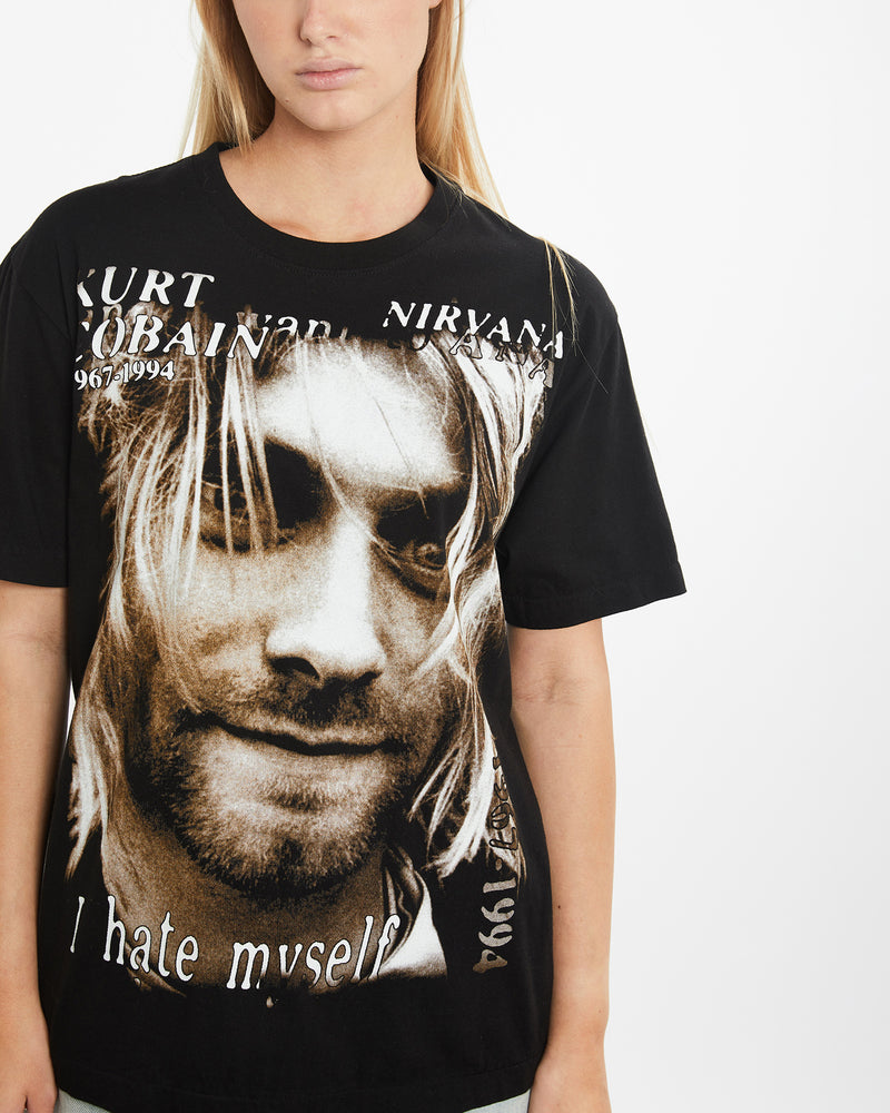 Vintage Nirvana Kurt Cobain Music Tee  <br>M