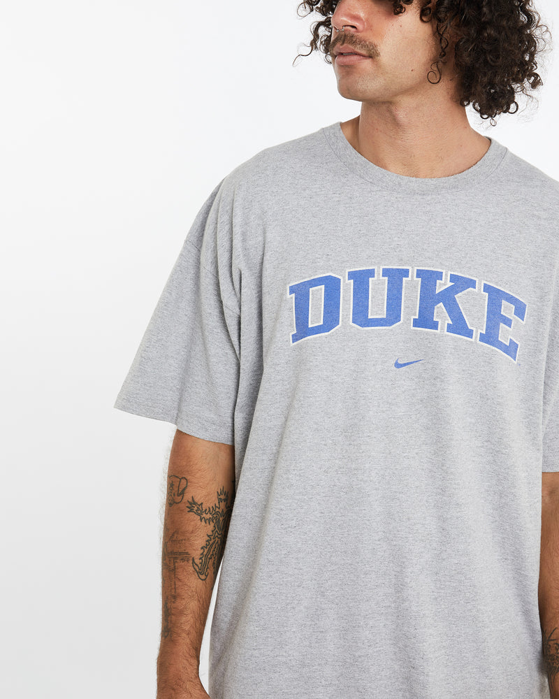 Vintage 90s Nike Duke University Tee <br>XXL , The Real Deal , newtown, sydney, australia, thrift store, opshop, preloved, secondhand, sustainable, retro, antique, 70s, 80s, 90s, 2000s, 00s, fashion, clothing, streetwear, trendy, garment, style, boutique, store, shop, archive, sale, cheap, best, top