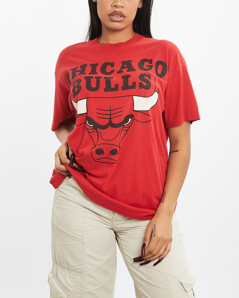 Vintage 80s NBA Chicago Bulls Tee <br>S