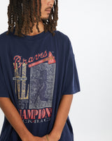 Vintage 1992 MLB Atlanta Braves Tee <br>L