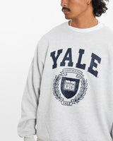 Vintage 90s Yale University Sweatshirt <br>L , The Real Deal , newtown, sydney, australia, thrift store, opshop, preloved, secondhand, sustainable, retro, antique, 70s, 80s, 90s, 2000s, 00s, fashion, clothing, streetwear, trendy, garment, style, boutique, store, shop, archive, sale, cheap, best, top