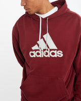 Vintage Adidas Hooded Sweatshirt <br>XL