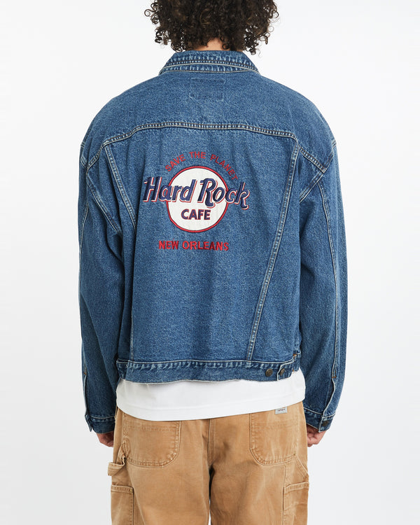 90s Hard Rock Cafe Denim Jacket <br>XL