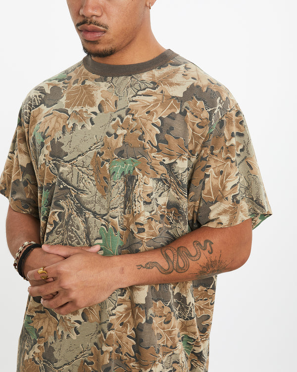 Vintage Realtree Camo Pocket Tee  <br>XL