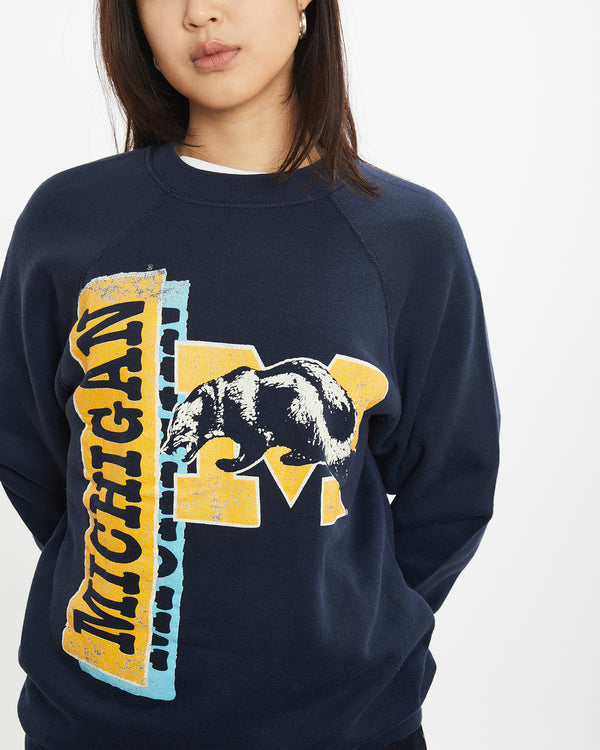 Vintage 90s NCAA University of Michigan Wolverines Sweatshirt <br>S