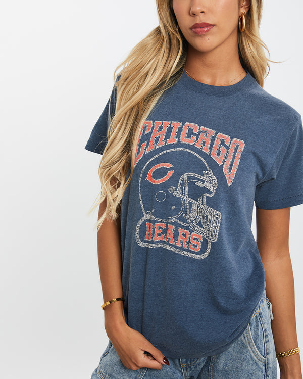 Vintage 80s NFL Chicago Bears Tee <br>XS , The Real Deal , newtown, sydney, australia, thrift store, opshop, preloved, secondhand, sustainable, retro, antique, 70s, 80s, 90s, 2000s, 00s, fashion, clothing, streetwear, trendy, garment, style, boutique, store, shop, archive, sale, cheap, best, top