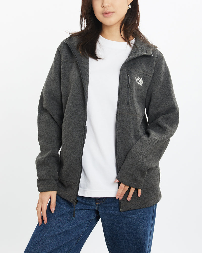 Vintage The North Face Hooded Fleece Sweatshirt <br>S