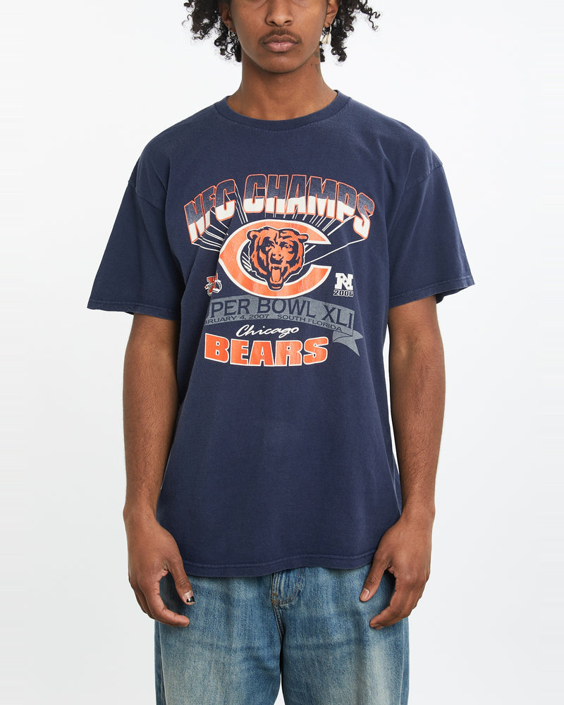 Vintage NFL Chicago Bears Tee <br>L , The Real Deal , newtown, sydney, australia, thrift store, opshop, preloved, secondhand, sustainable, retro, antique, 70s, 80s, 90s, 2000s, 00s, fashion, clothing, streetwear, trendy, garment, style, boutique, store, shop, archive, sale, cheap, best, top