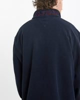 Vintage Tommy Hilfiger Quarter Zip Fleece Sweatshirt <br>L