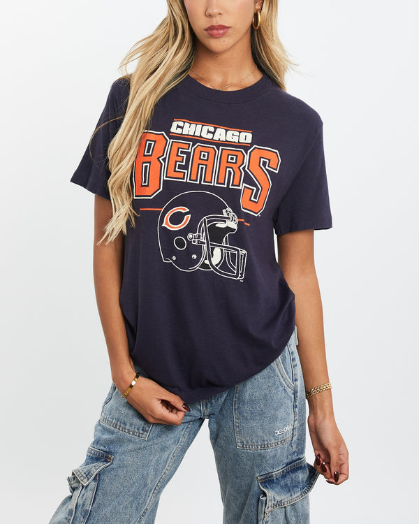 Vintage 80s NFL Chicago Bears Tee <br>XS , The Real Deal , newtown, sydney, australia, thrift store, opshop, preloved, secondhand, sustainable, retro, antique, 70s, 80s, 90s, 2000s, 00s, fashion, clothing, streetwear, trendy, garment, style, boutique, store, shop, archive, sale, cheap, best, top