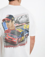 Vintage NASCAR Racing Tee <br>XL , The Real Deal , newtown, sydney, australia, thrift store, opshop, preloved, secondhand, sustainable, retro, antique, 70s, 80s, 90s, 2000s, 00s, fashion, clothing, streetwear, trendy, garment, style, boutique, store, shop, archive, sale, cheap, best, top