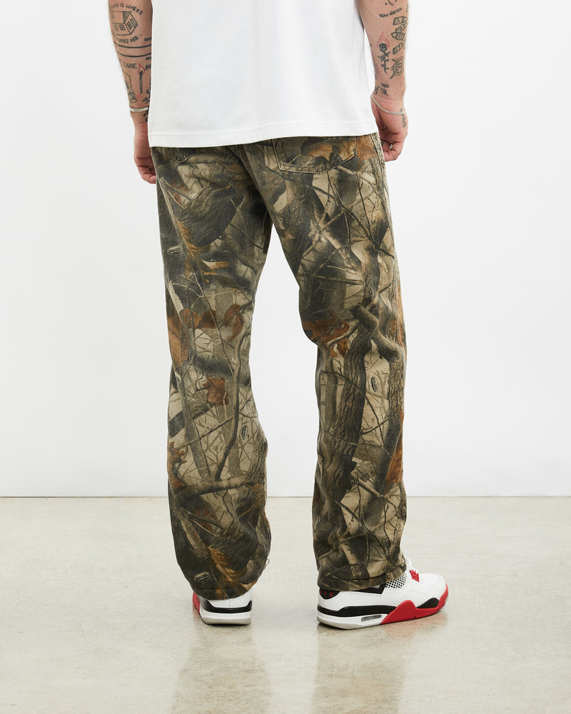 Vintage Realtree 'Fleece Lined' Camo Pants <br>31"