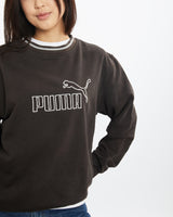 Vintage 90s Puma Sweatshirt <br>S , The Real Deal , newtown, sydney, australia, thrift store, opshop, preloved, secondhand, sustainable, retro, antique, 70s, 80s, 90s, 2000s, 00s, fashion, clothing, streetwear, trendy, garment, style, boutique, store, shop, archive, sale, cheap, best, top