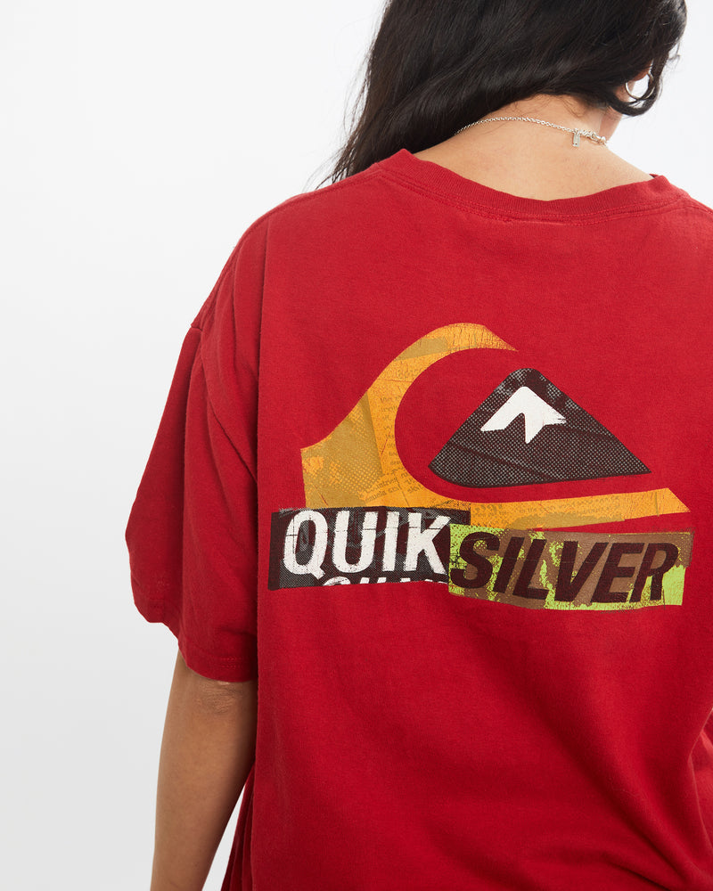 Vintage Quiksilver Tee <br>XS , The Real Deal , newtown, sydney, australia, thrift store, opshop, preloved, secondhand, sustainable, retro, antique, 70s, 80s, 90s, 2000s, 00s, fashion, clothing, streetwear, trendy, garment, style, boutique, store, shop, archive, sale, cheap, best, top