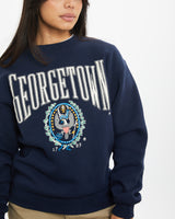 Vintage 90s Georgetown University Sweatshirt <br>XS , The Real Deal , newtown, sydney, australia, thrift store, opshop, preloved, secondhand, sustainable, retro, antique, 70s, 80s, 90s, 2000s, 00s, fashion, clothing, streetwear, trendy, garment, style, boutique, store, shop, archive, sale, cheap, best, top