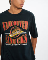 Vintage 90s NHL Vancouver Canucks Tee <br>XL , The Real Deal , newtown, sydney, australia, thrift store, opshop, preloved, secondhand, sustainable, retro, antique, 70s, 80s, 90s, 2000s, 00s, fashion, clothing, streetwear, trendy, garment, style, boutique, store, shop, archive, sale, cheap, best, top