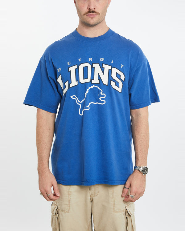 Vintage 90s NFL Detroit Lions Tee <br>L