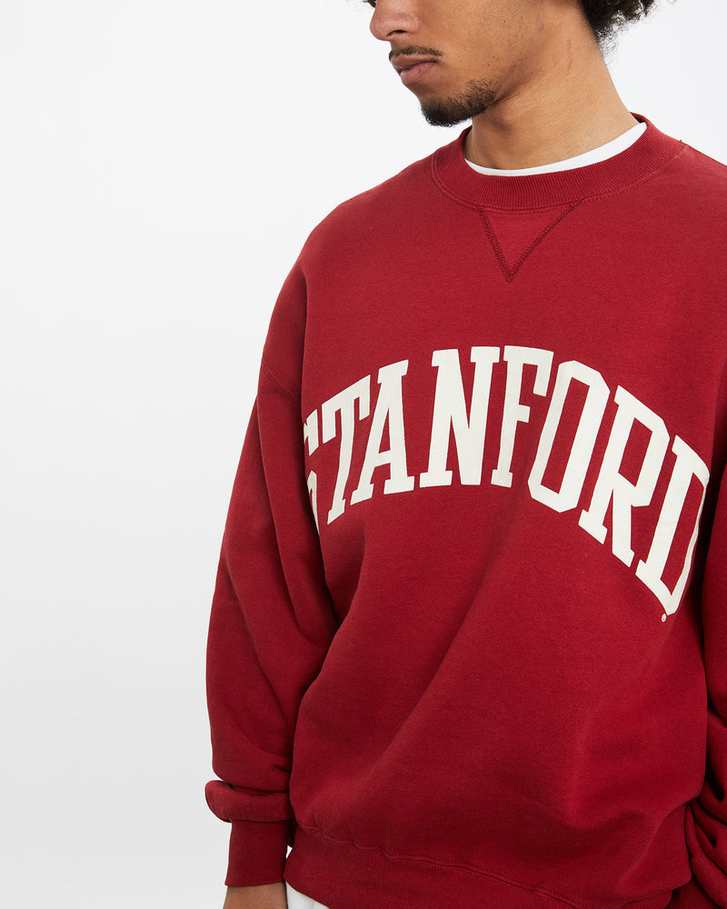 Vintage 90s Russell Athletic Stanford University Sweatshirt <br>M , The Real Deal , newtown, sydney, australia, thrift store, opshop, preloved, secondhand, sustainable, retro, antique, 70s, 80s, 90s, 2000s, 00s, fashion, clothing, streetwear, trendy, garment, style, boutique, store, shop, archive, sale, cheap, best, top