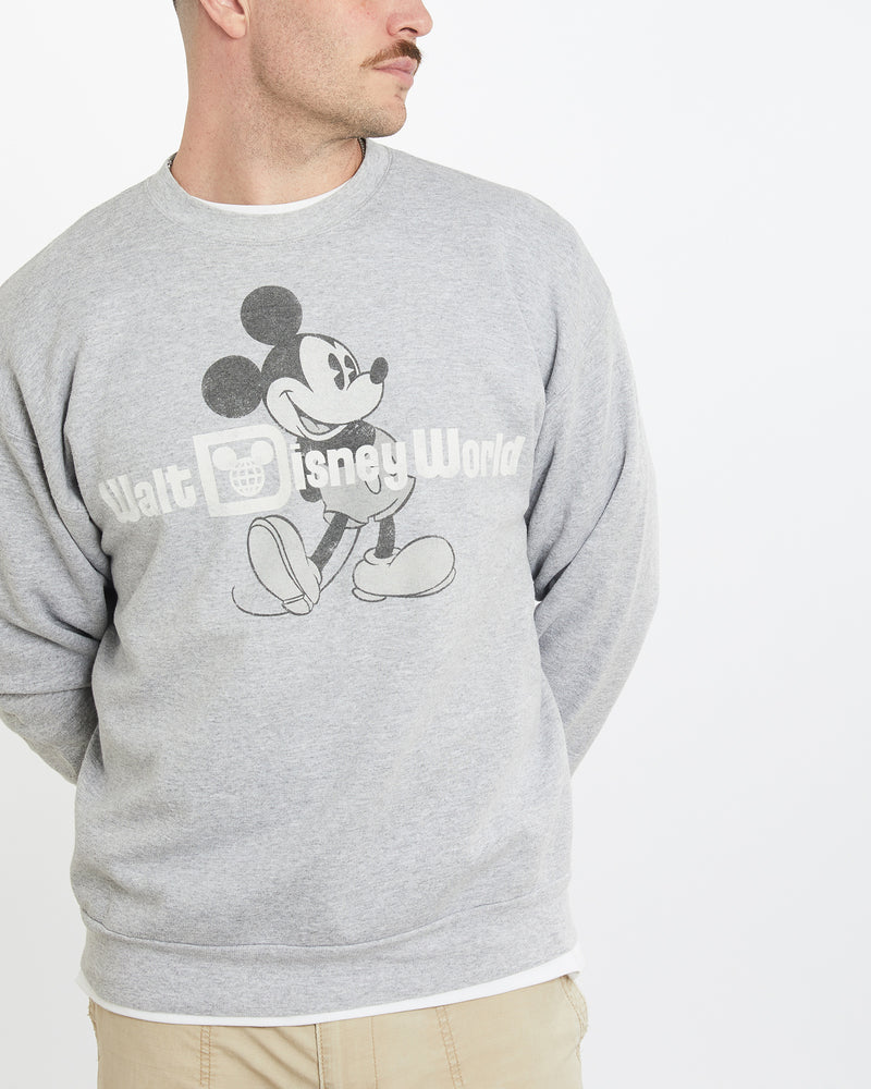 Vintage Walt Disney World Mickey Mouse <br>L , The Real Deal , newtown, sydney, australia, thrift store, opshop, preloved, secondhand, sustainable, retro, antique, 70s, 80s, 90s, 2000s, 00s, fashion, clothing, streetwear, trendy, garment, style, boutique, store, shop, archive, sale, cheap, best, top