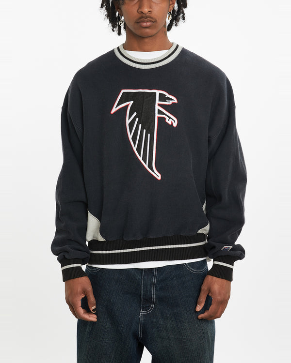 Vintage 90s NFL Atlanta Falcons Sweatshirt <br>L , The Real Deal , newtown, sydney, australia, thrift store, opshop, preloved, secondhand, sustainable, retro, antique, 70s, 80s, 90s, 2000s, 00s, fashion, clothing, streetwear, trendy, garment, style, boutique, store, shop, archive, sale, cheap, best, top