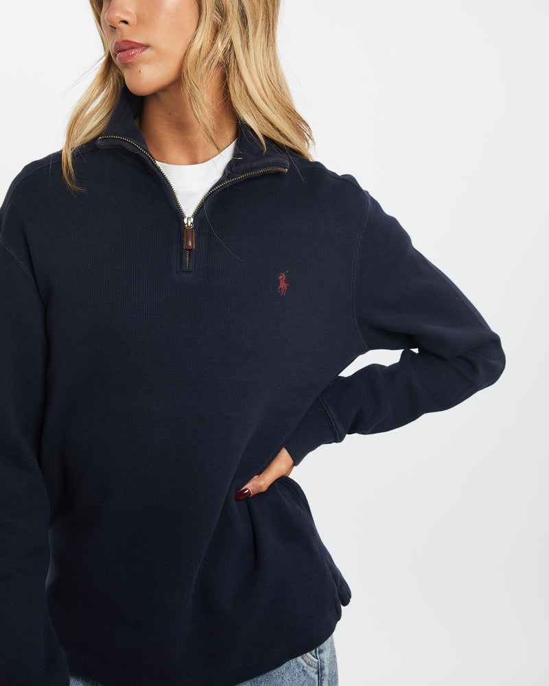 Vintage 90s Polo Ralph Lauren Quarter Zip Sweater <br>XS