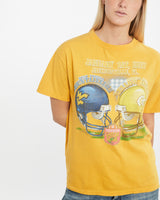 Vintage NCAA Mountaineers vs Yellow Jackets Gator Bowl Tee  <br>M