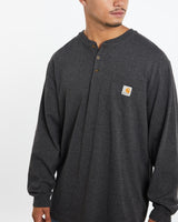 Vintage Carhartt Long Sleeve Henley Tee <br>XL